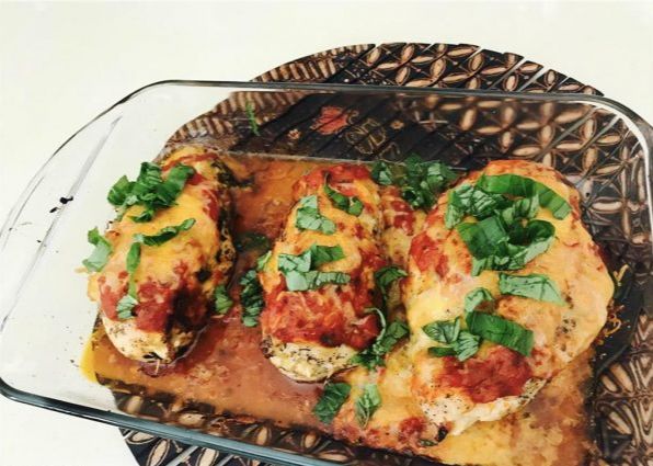 Фаршированные куриные грудки